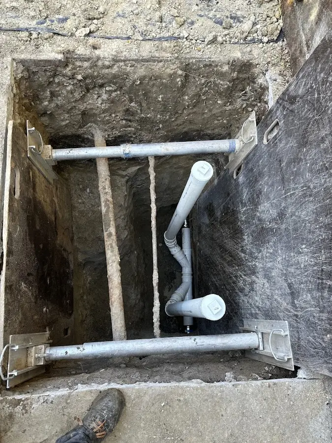 Experienced plumber completing Gas Line Repair work in Liberty Hill